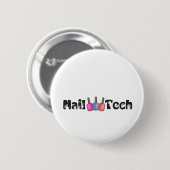 NAIL TECH RONDE BUTTON 5,7 CM (Voorkant /achterkant)