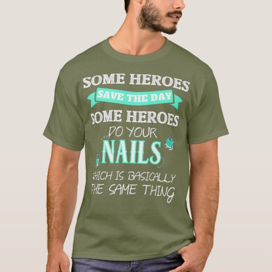Nail Tech-Shirt voor vrouwen Funny Nail-technicus T-shirt (Voorkant)