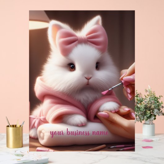 Nail Tech Sign Acryl Bord (Huwelijk)