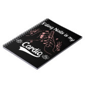 Nail Tech Sport Cosmetics Nail Filing Manicurist Notitieboek (Linkerzijde)