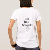 Nail Tech T-shirt (Achterkant)