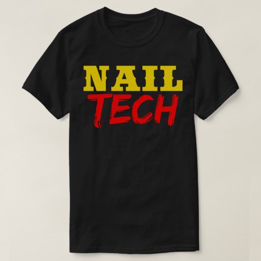 Nail Tech T-shirt (Design voorkant)