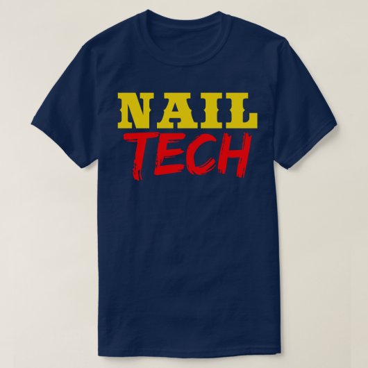 Nail Tech T-shirt (Design voorkant)