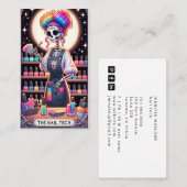 Nail Tech Tarot Kaart Visitekaartje (Voorkant / Achterkant)