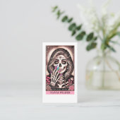 Nail Tech Tarot Kaart Visitekaartje (Staand voorkant)