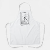 Nail Tech Tarot Kaart Visitekaartje Schort (Voorkant)