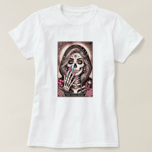 Nail Tech Tarot Kaart Visitekaartje T-shirt