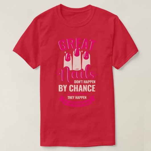 Nail Tech Technologist Professional Manicurist Gif T-shirt (Design voorkant)