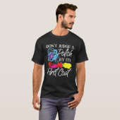 Nail Tech Work Uniform Nail Pools 2 T-shirt (Voorkant volledig)
