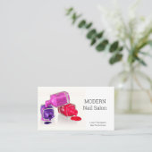 Nail Technicia Pools Visitekaartje (Staand voorkant)