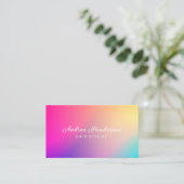 Nail Technicia Visitekaartjes, Nail Artist Makeup Visitekaartje (Staand voorkant)