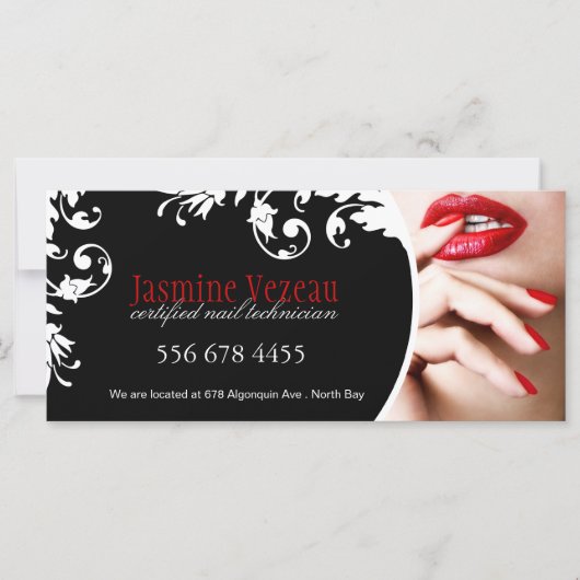 NAIL TECHNICIAN GIFT CERTIFICAAT (Voorkant)