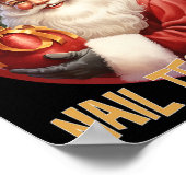 Nail Technician Kerstvakantie Love Xmas Poster (Hoek)
