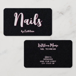Nail Technician Premium Visitekaartje