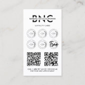 Nail Technician Schoonheidssalon Instagram Loyalit Visitekaartje (Achterkant)