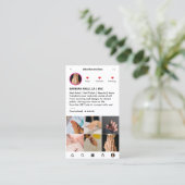 Nail Technician Schoonheidssalon Instagram Loyalit Visitekaartje (Staand voorkant)
