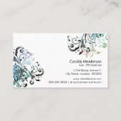 Nail Technician Schoonheidssalon Visitekaartje (Achterkant)