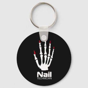 Nail technician sleutelhanger