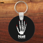 Nail technician sleutelhanger (Voorkant)