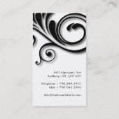 NAIL TECHNICIAN VISITEKAARTJE (Achterkant)