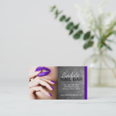 NAIL TECHNICIAN VISITEKAARTJE AFSPRAKENKAARTJE (Staand voorkant)