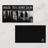 Nail-technicus/artiest/Manicurist-Visitekaartje(2) Visitekaartje (Voorkant / Achterkant)
