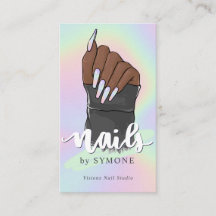 Nail-technicus Beauty Salon Pastel Holographic Bu