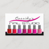 Nail-technicus/Beauty Salon Visitekaartje (Voorkant)