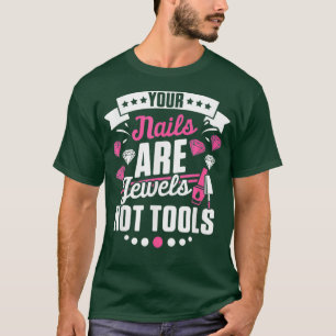 Nail-technicus geen Nail-tech-artiest DA1 T-shirt