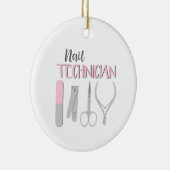 Nail-technicus Keramisch Ornament (Rechts)