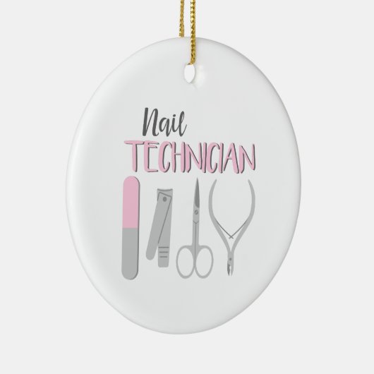 Nail-technicus Keramisch Ornament (Rechts)