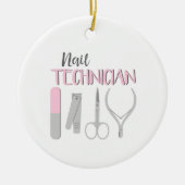 Nail-technicus Keramisch Ornament (Voorkant)