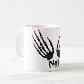Nail-technicus Koffiemok (Voorkant links)