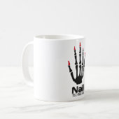 Nail-technicus Koffiemok (Voorkant links)