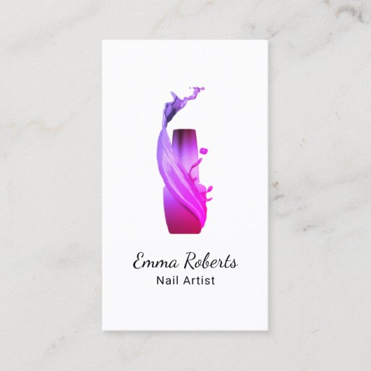 Nail Technicus Nail Salon Manicurist Loyalty (Voorkant)