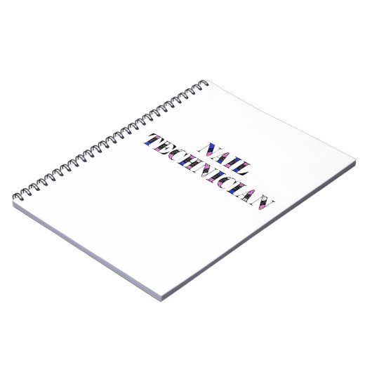 Nail-technicus Notitieboek (Linkerzijde)