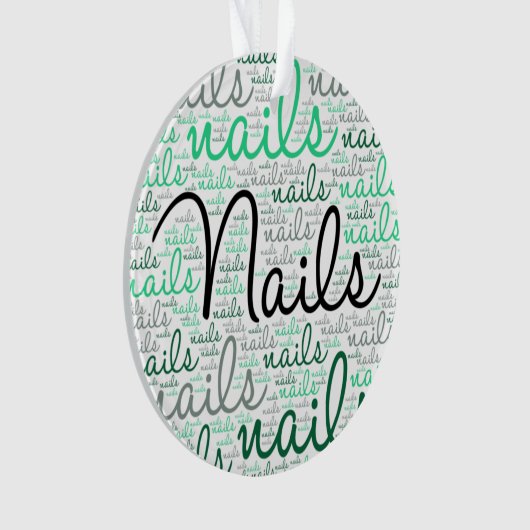 Nail-technicus Ornament (voorkant)