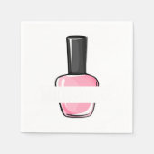 Nail Technicus Poolse kleurstofschrijver pedicuris Servet (Voorkant)