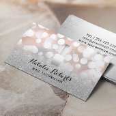 Nail Technicus Poolse schrijver Silver Salon Visitekaartje