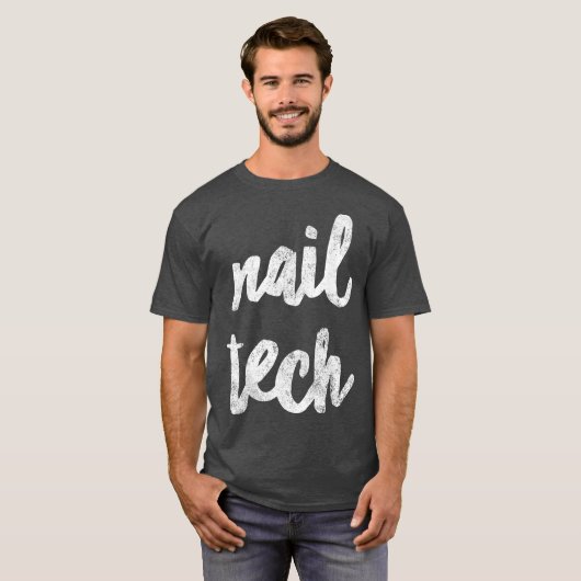Nail-technicus T-shirt (Voorkant volledig)