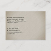 Nail-technicus Visitekaartje (Achterkant)