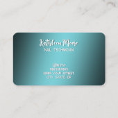 Nail-technicus Visitekaartje (Achterkant)