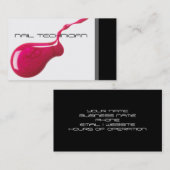 Nail-technicus Visitekaartje (Voorkant / Achterkant)