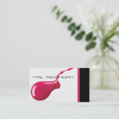 Nail-technicus Visitekaartje (Staand voorkant)
