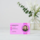 Nail-technicus Visitekaartje (Staand voorkant)