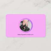 Nail-technicus Visitekaartje (Achterkant)