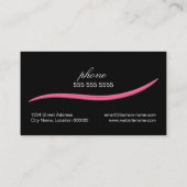 Nail-technicus Visitekaartje (Achterkant)