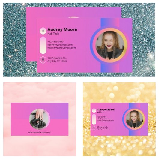 Nail-technicus Visitekaartje