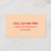 Nail-technicus Visitekaartje (Achterkant)