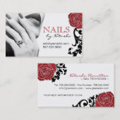  Nail-technicus Visitekaartjes Afsprakenkaartje (Voorkant / Achterkant)